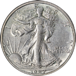 1927-S Walking Liberty Half Nice AU Nice Eye Appeal Nice Strike