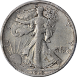 1918-D Walking Liberty Half PCGS VF30 Superb Eye Appeal Strong Strike