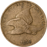 1858SL Flying Eagle Cent