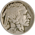 1924-S Buffalo Nickel