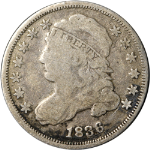 1836 Bust Dime