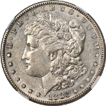 1883-S Morgan Silver Dollar NGC AU55 Nice Eye Appeal Strong Strike