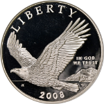 2008-P Bald Eagle Commemorative Silver Dollar $1 NGC PF70 Ultra Cameo