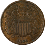 1864 Two (2) Cent Piece