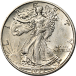 1933-S Walking Liberty Half Nice BU Details Nice Eye Appeal Strong Strike