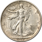 1918-P Walking Liberty Half Nice AU/BU Nice Eye Appeal Strong Strike