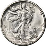 1934-D Walking Liberty Half Choice BU+ Blast White Superb Eye Appeal