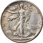 1935-S Walking Liberty Half Choice AU/BU Nice Eye Appeal Nice Strike