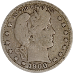 1900-P Barber Quarter