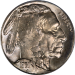 1931-S Buffalo Nickel PCGS MS64 Superb Eye Appeal Nice Strike