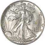 1943-D Walking Liberty Half - Choice