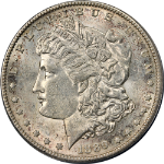 1889-S Morgan Silver Dollar ANACS AU58 Great Eye Appeal Nice Strike