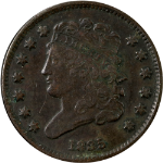 1835 Half Cent - Choice