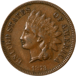 1873 Indian Cent - Choice