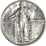 1927-P Standing Liberty Quarter