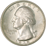 1935-S Washington Quarter