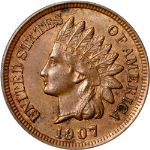 1907 Indian Cent