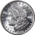 1882-S Morgan Silver Dollar ANACS MS64 Blast White Superb Eye Appeal