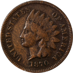 1870 Indian Cent