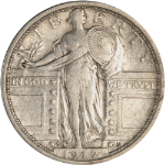 1917-S Type 1 Standing Liberty Quarter