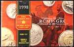 1998 Canada 8 Coin Silver Proof Set - 125 Years RCMP-GRC - OGP & COA