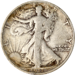 1917-S Reverse Walking Liberty Half