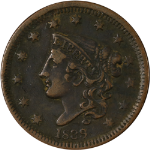 1839 Large Cent - Head of '38