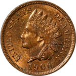 1906 Indian Cent - Red/Brown