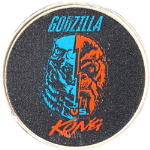 Godzilla vs Kong 1 Ounce Silver Niue $1 Colorized - 999 Fine - OGP