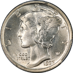 1923-P Mercury Dime PCGS MS65 FB Blazing White Gem Superb Eye Appeal