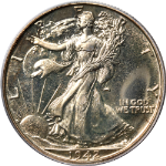 1942 Walking Liberty Half Proof PCGS PR64 Superb Eye Appeal Strong Strike