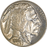 1934-P Buffalo Nickel