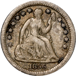 1856-O Seated Liberty Half Dime