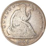 1856-O Seated Half Dollar