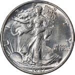 1937-P Walking Liberty Half PCGS MS64 Nice Eye Appeal Nice Strike