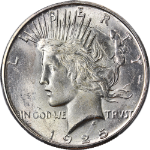 1925-S Peace Dollar PCGS MS63 Great Eye Appeal Nice Strike