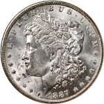 1887-O Morgan Silver Dollar NGC MS63 Blast White Nice Eye Appeal