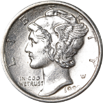 1920-D Mercury Dime