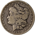 1878-CC Morgan Silver Dollar