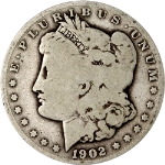 1902-S Morgan Silver Dollar