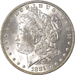 1881-P Morgan Silver Dollar - Crispy