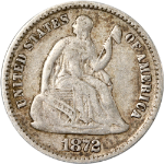 1872-P Seated Liberty Half Dime