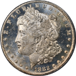 1882-CC Morgan Silver Dollar OGH PCGS MS63 DMPL Great Eye Appeal Strong Strike