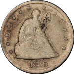 1875-CC Twenty (20) Cent Piece Nice VG Nice Eye Appeal Nice Strike