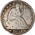 1854-O Seated Half Dollar