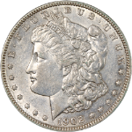 1902-P Morgan Silver Dollar