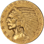 1912-S Indian Gold $5 Nice VF/XF Nice Eye Appeal Nice Strike