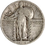 1924-P Standing Liberty Quarter