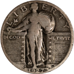 1927-D Standing Liberty Quarter