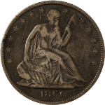 1860-O Seated Half Dollar